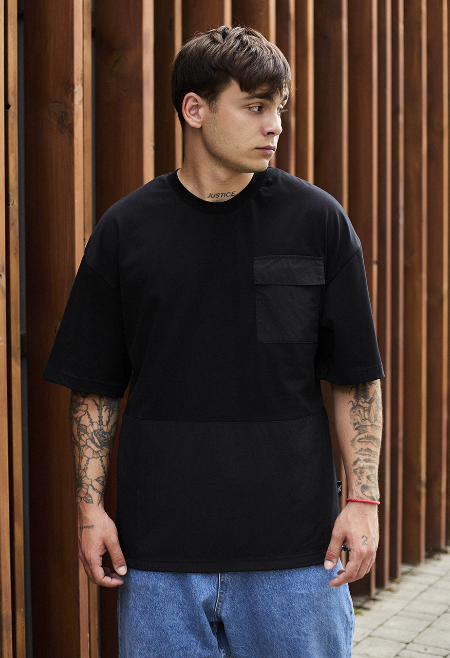 Tricou Staff ld pocket oversize