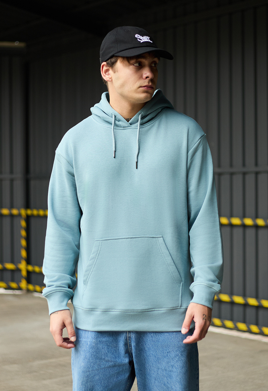 Hanorac Staff light blue Defect