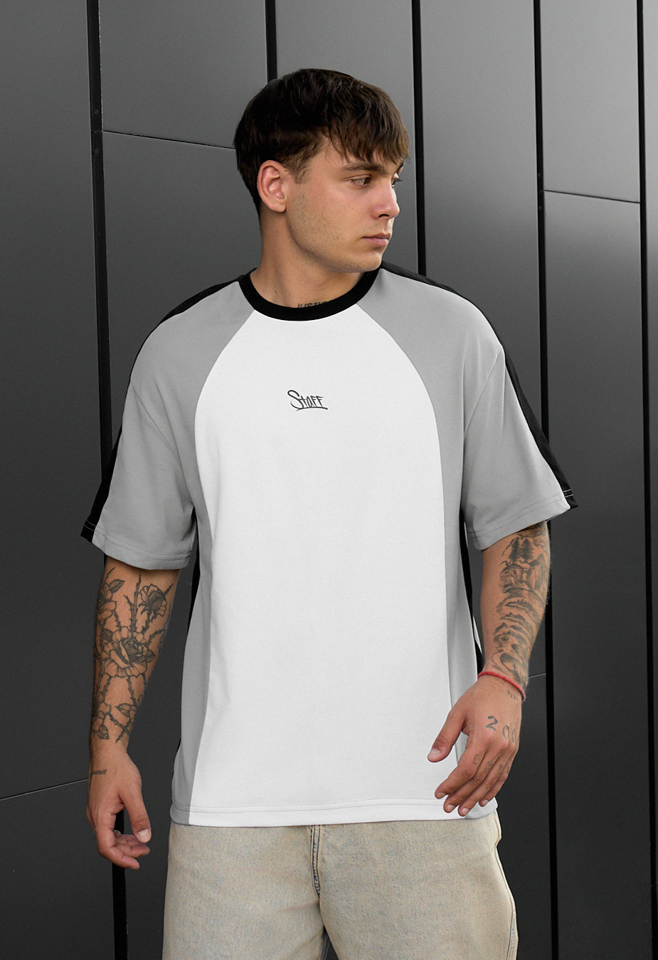 Tricou Staff colors & logo oversize