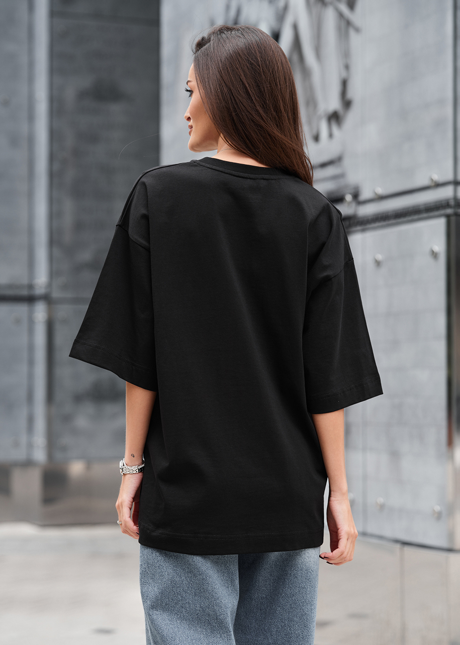 Tricou de damă Staff ri black oversize