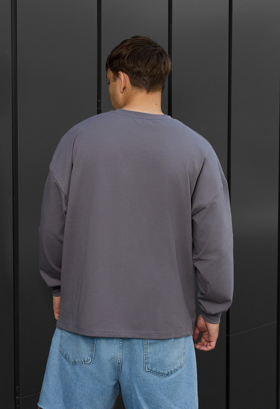 Bluză Staff gray 2 oversize