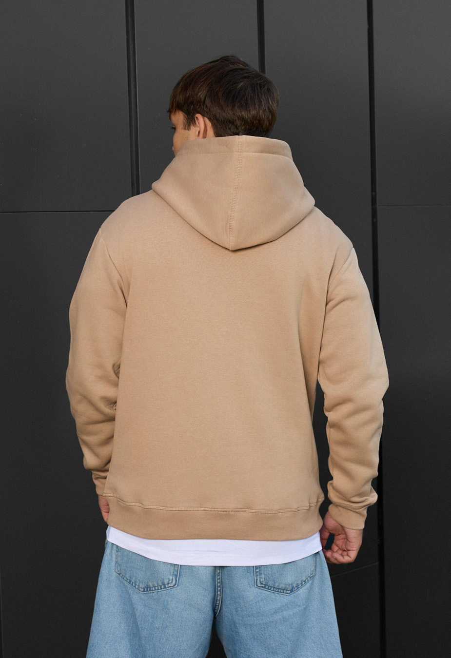 Hanorac Staff beige basic fleece