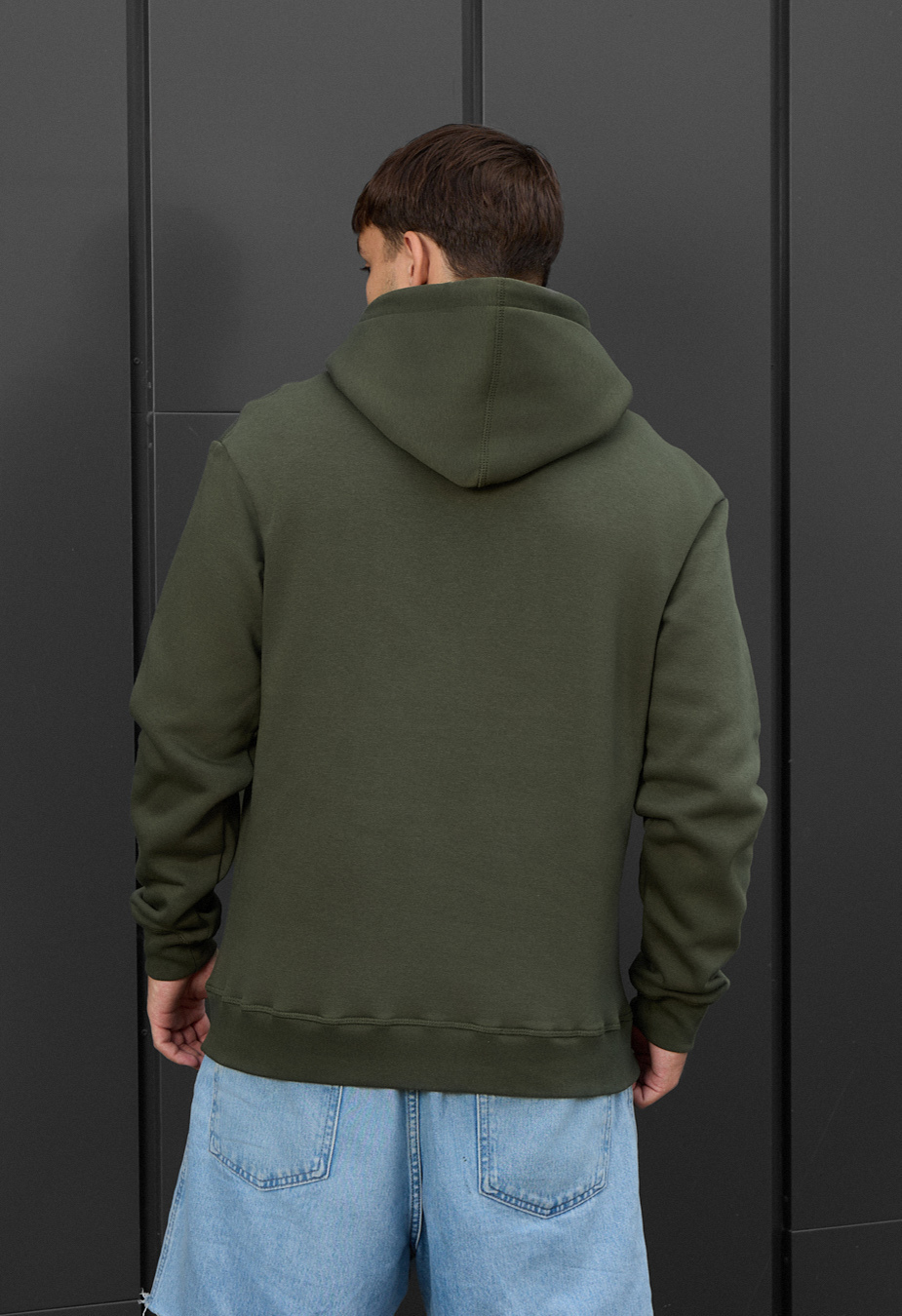 Hanorac Staff khaki basic fleece