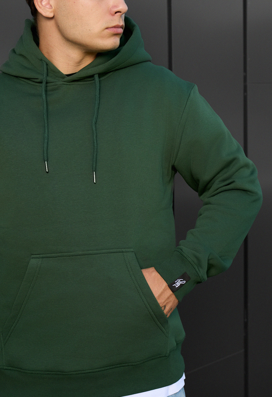 Hanorac Staff green basic fleece