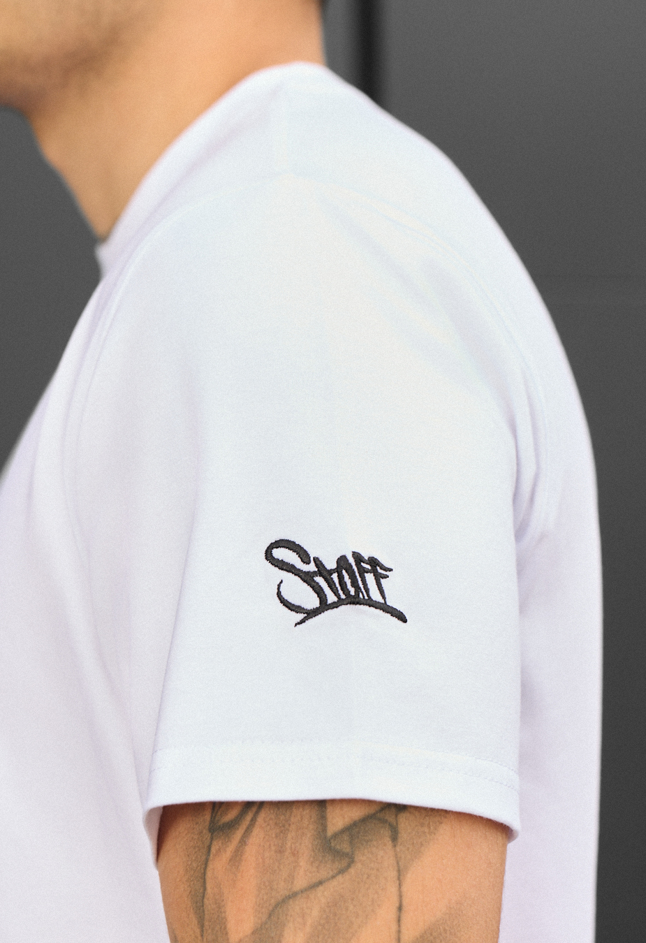 Tricou Staff pi white logo