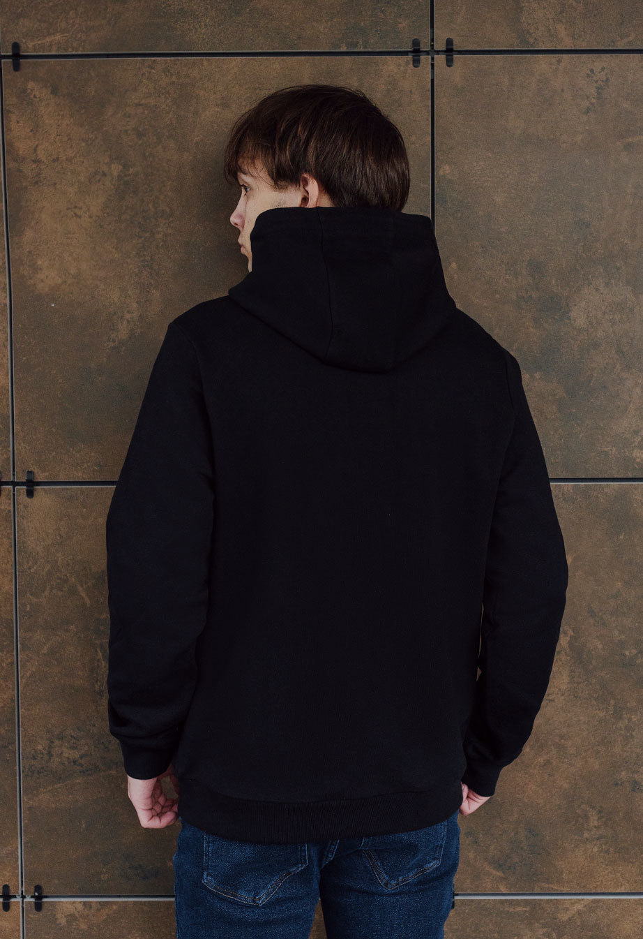 Hanorac cu fermoar Staff black zip