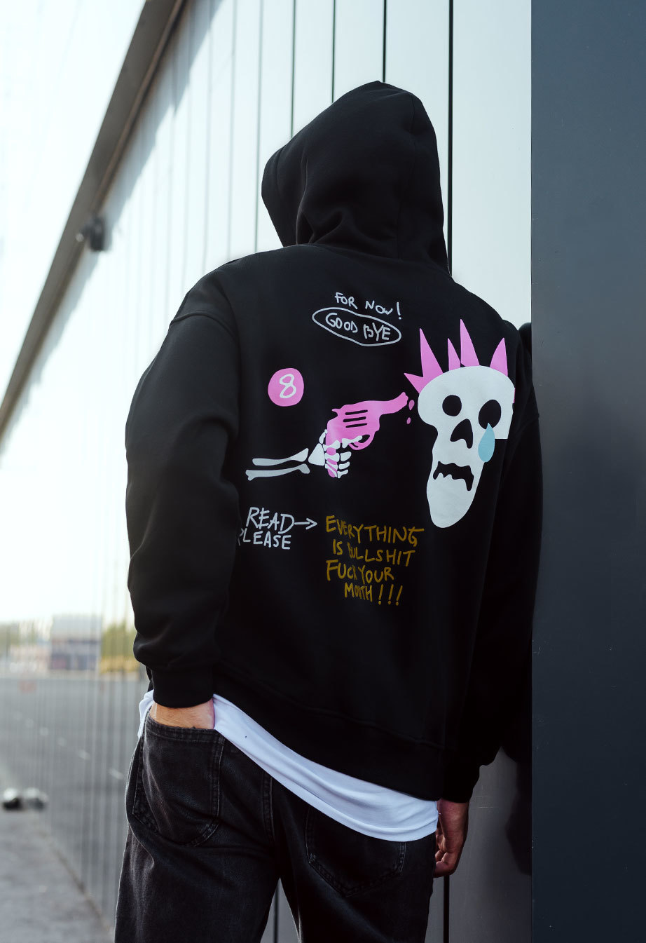 Hanorac Staff good bye oversize fleece