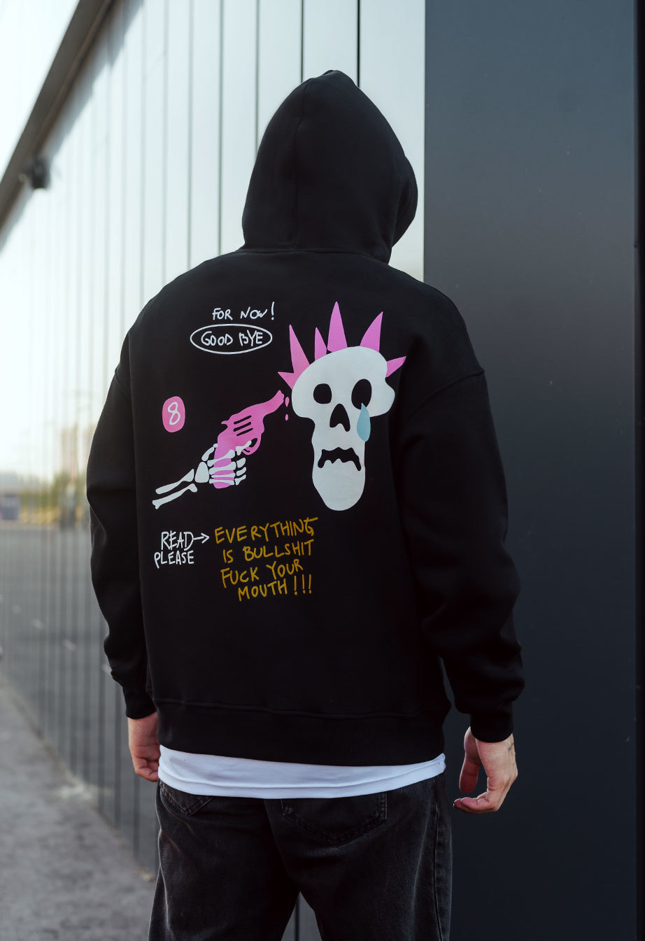 Hanorac Staff good bye oversize fleece