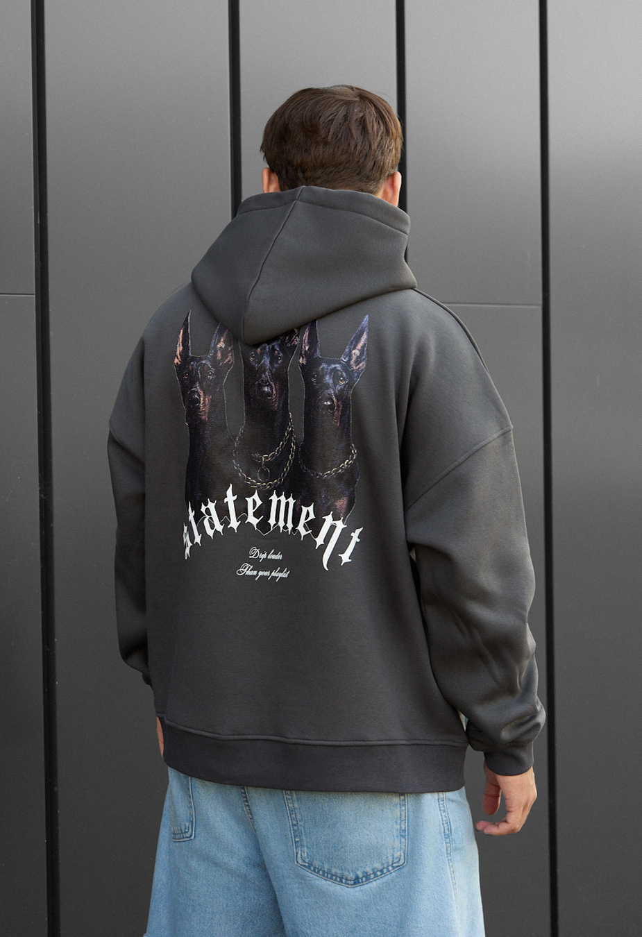 Hanorac Staff statement oversize fleece