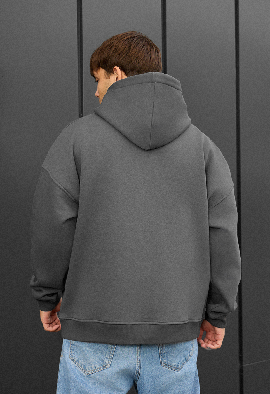 Hanorac Staff paradise reflective oversize fleece
