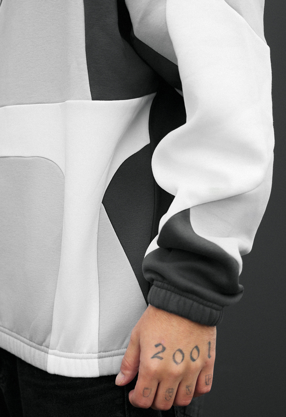 Hanorac Staff mix zip 2 oversize fleece