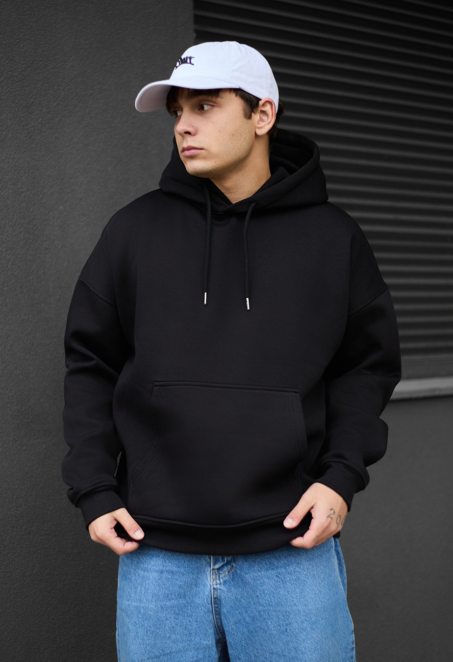 Hanorac Staff sunflower oversize fleece