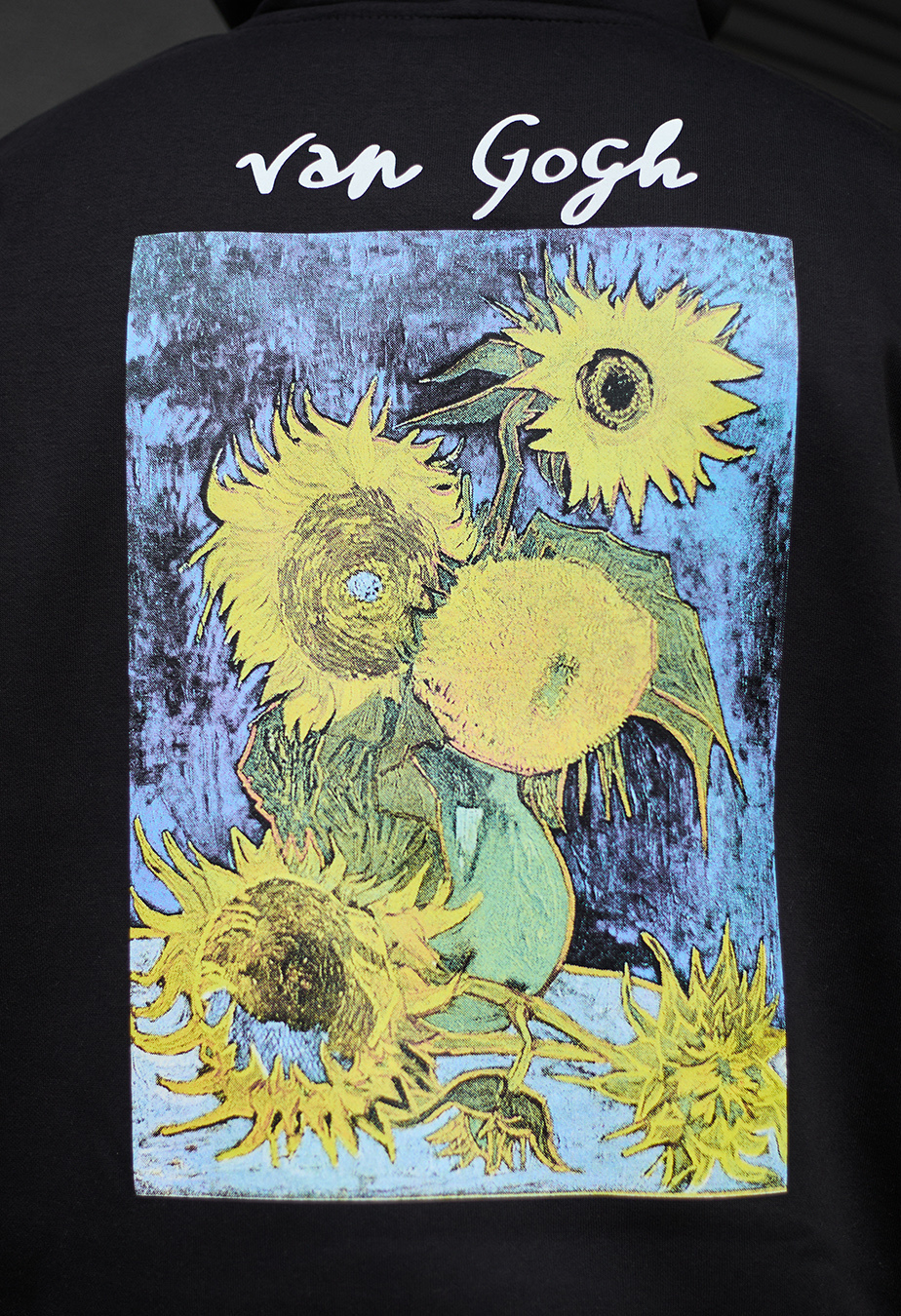 Hanorac Staff sunflower oversize fleece
