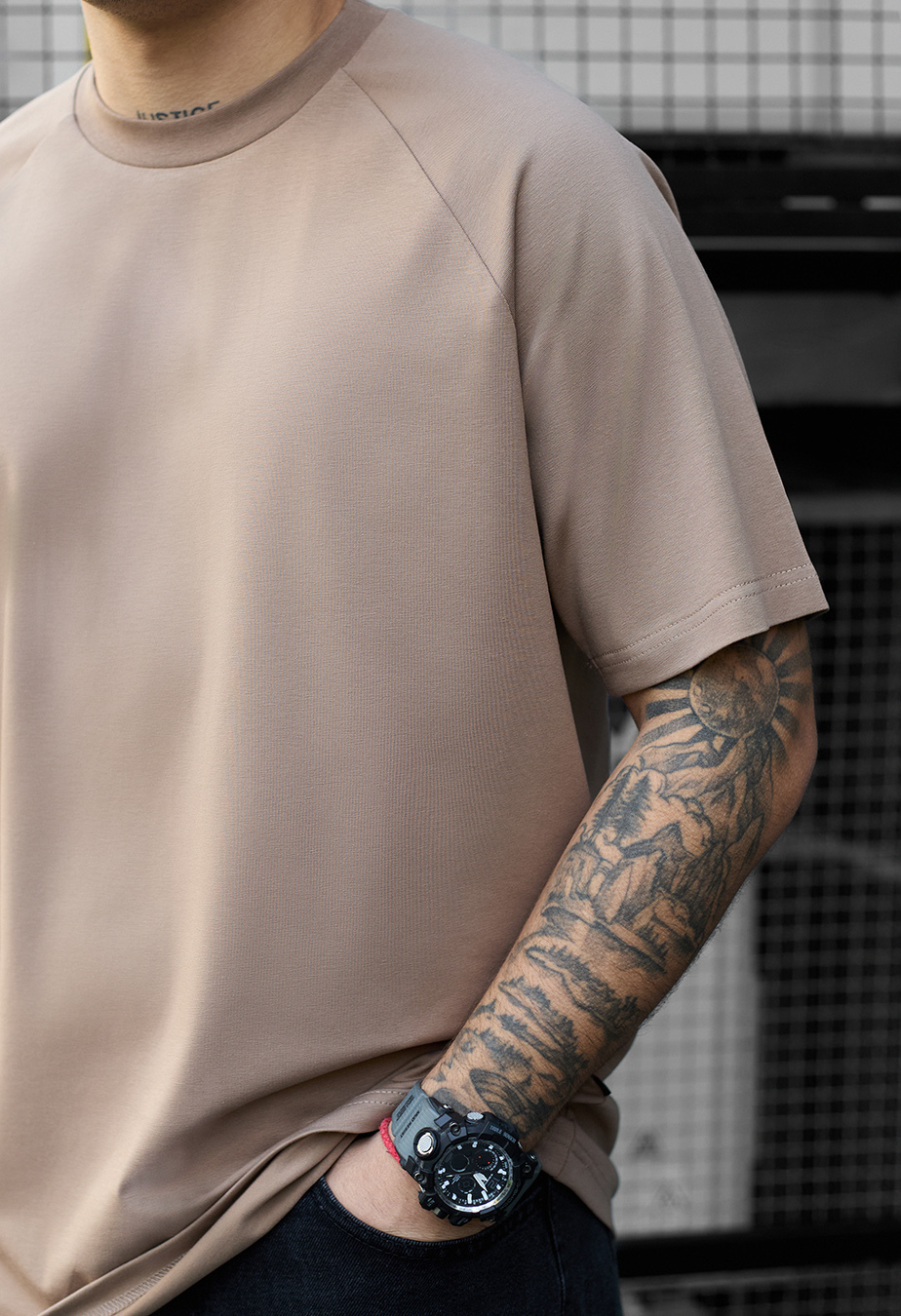 Tricou Staff brown