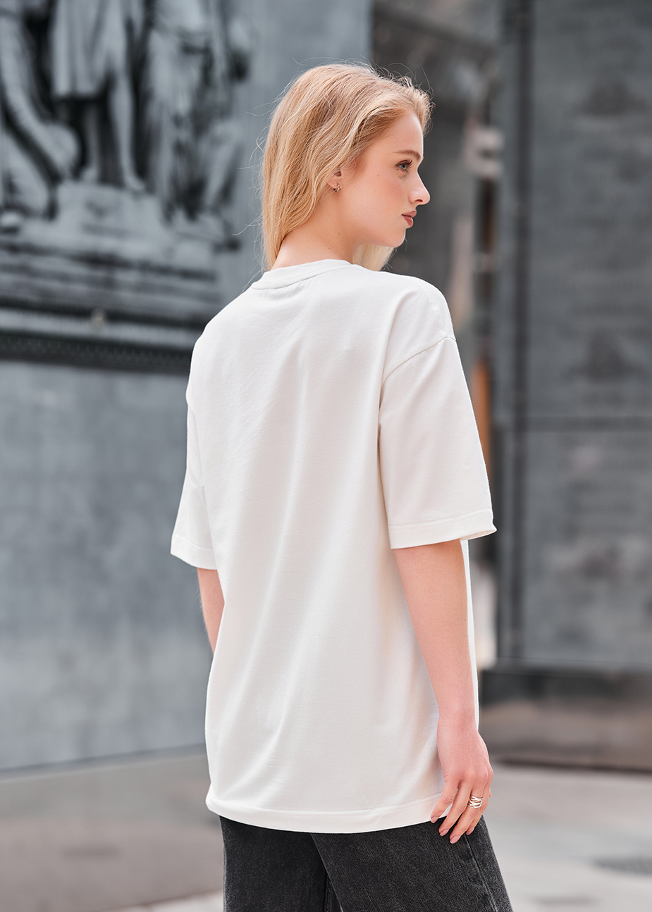 Tricou de damă Staff cherry oversize