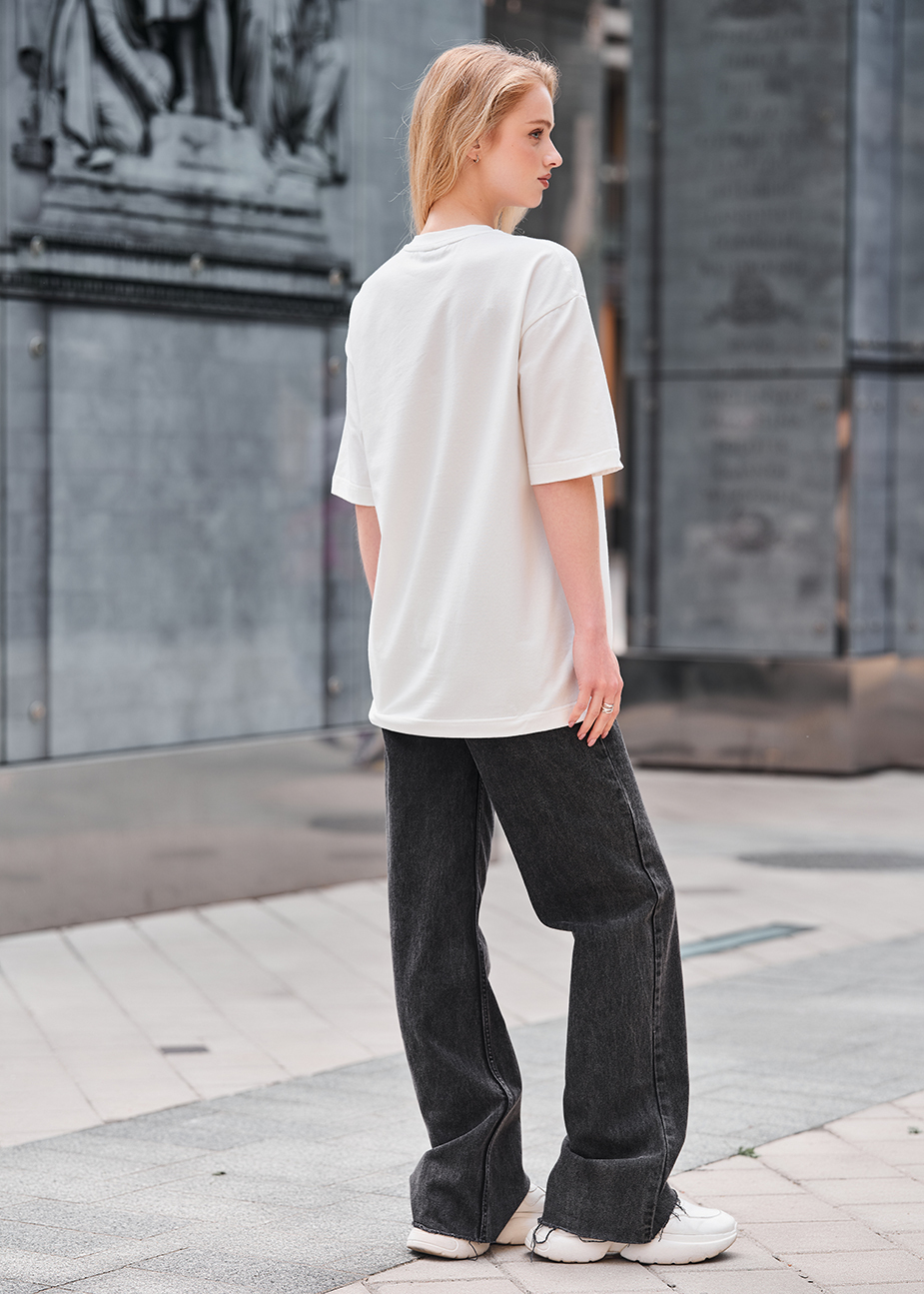 Tricou de damă Staff cherry oversize