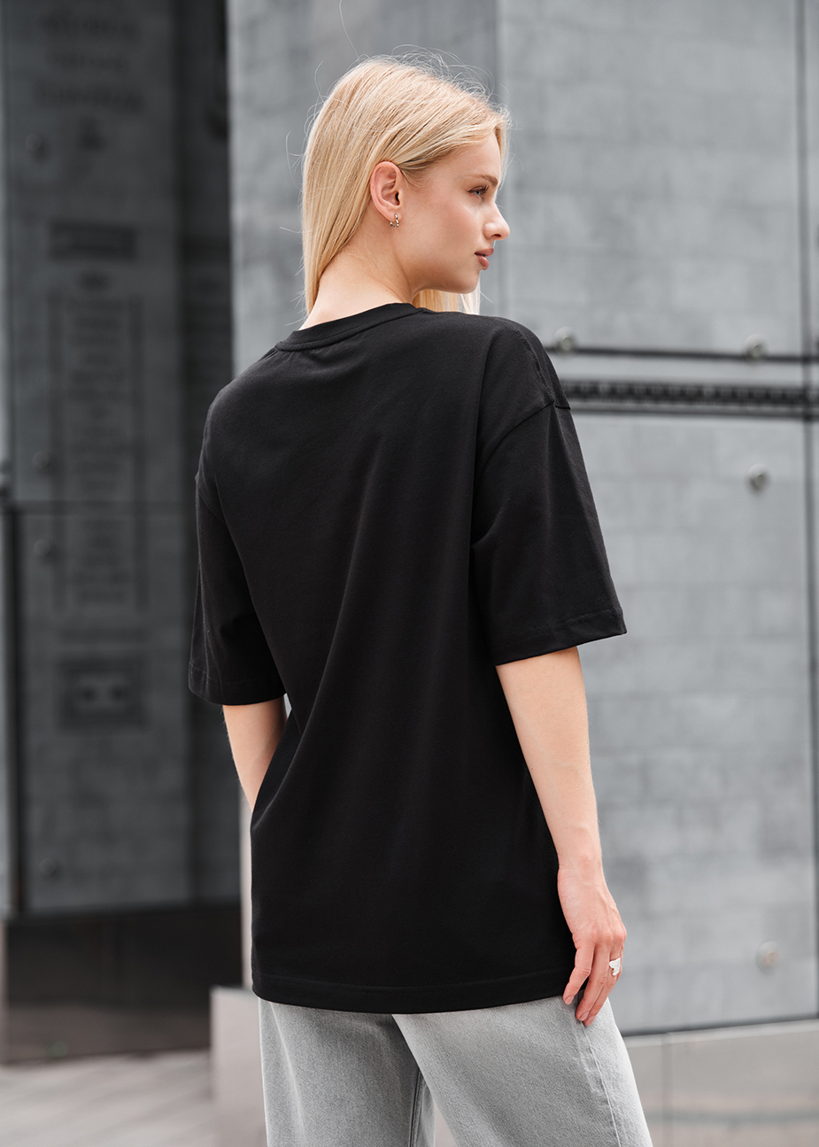 Tricou de damă Staff black oversize
