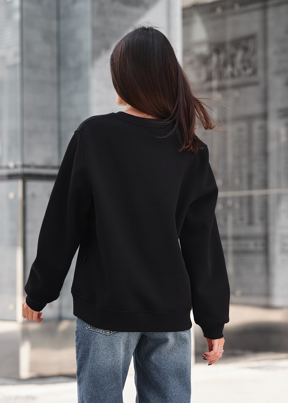 Bluză de trening de damă  Staff low black