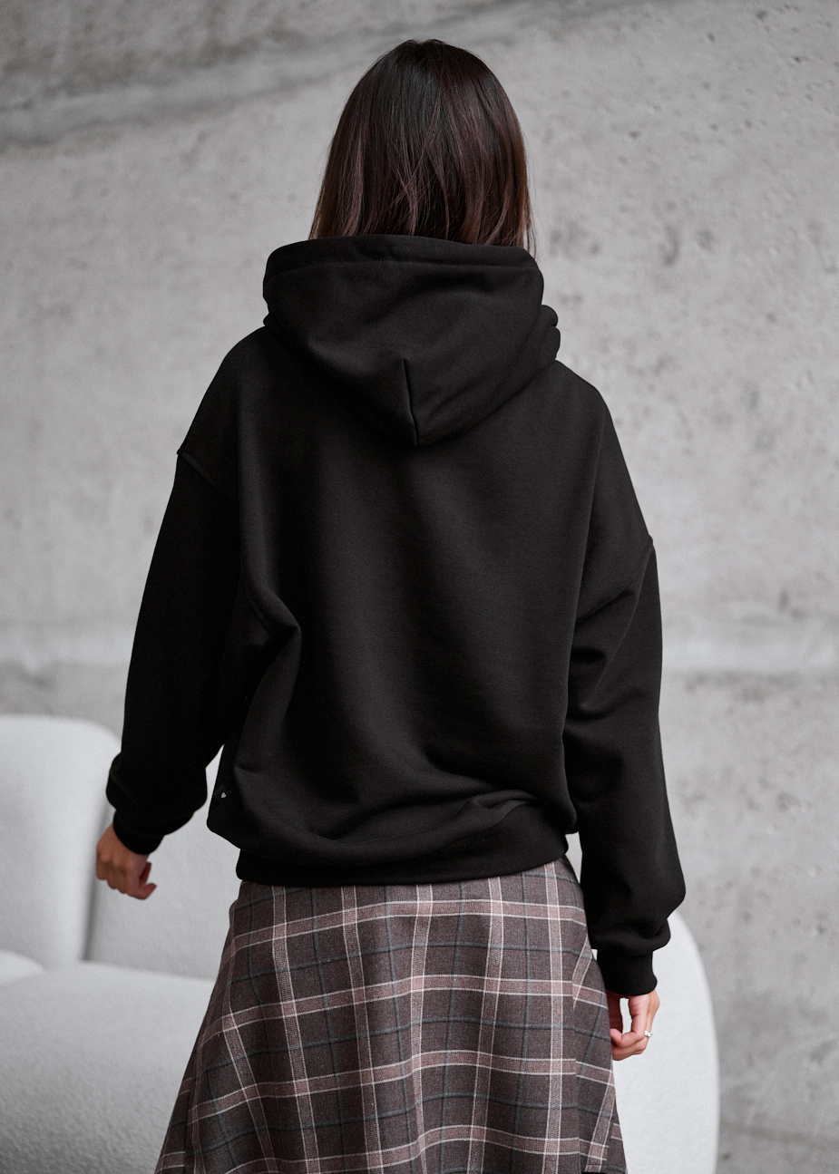 Hanorac de damă Staff lav black oversize