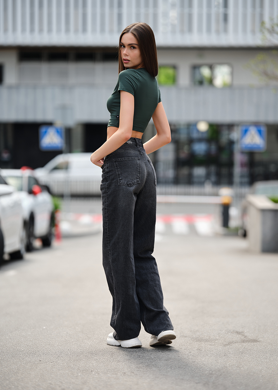 Tricou damă Staff basic green