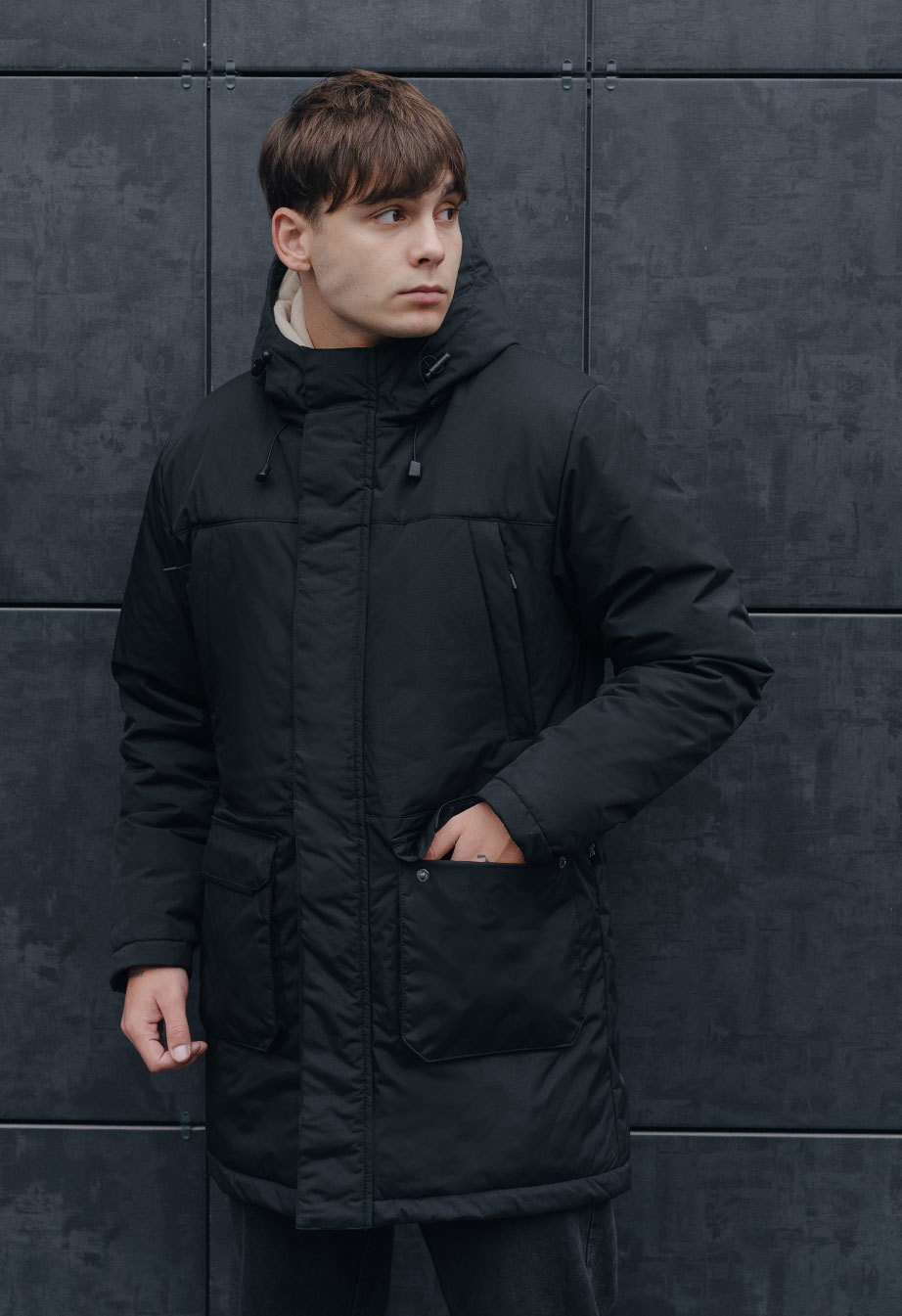 Parka de iarnă Staff gr black