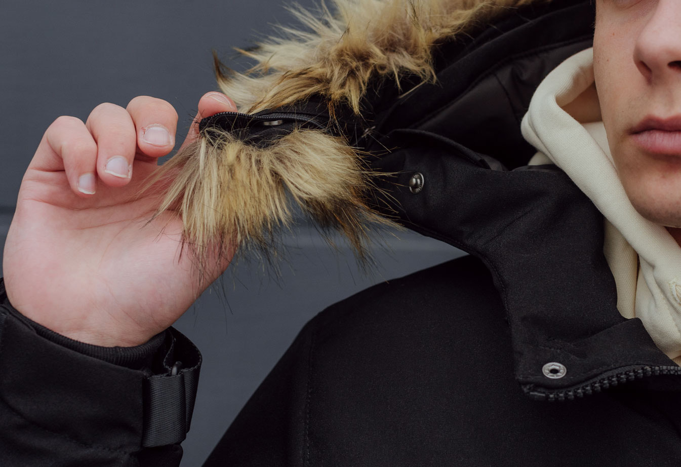 Parka zimowa Staff sha black