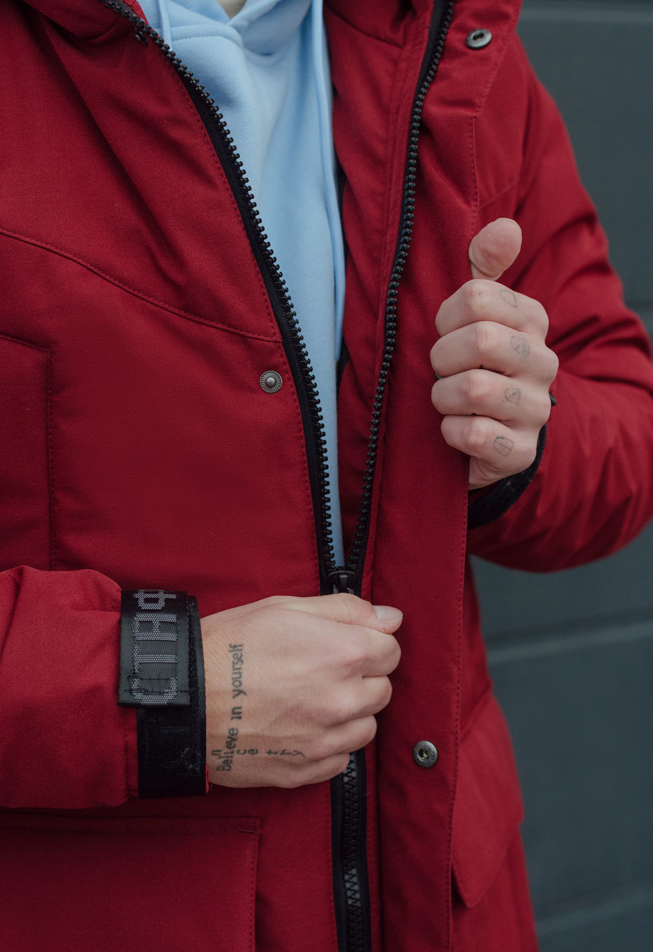 Parka de iarnă Staff sha bordo