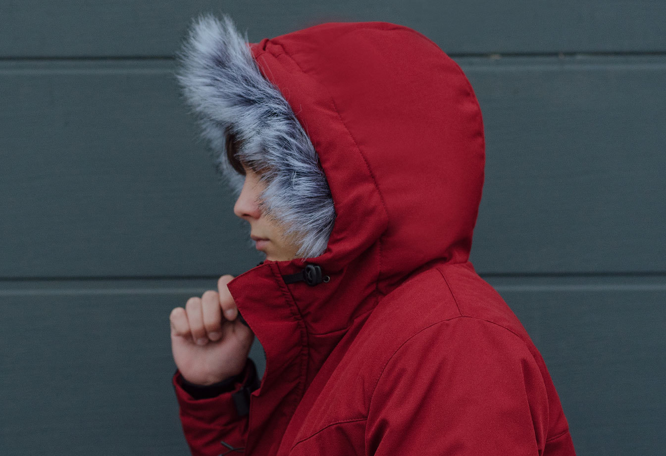 Parka de iarnă Staff sha bordo