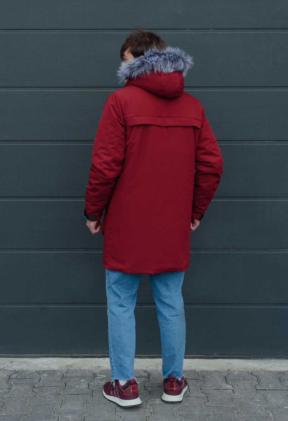 Parka de iarnă Staff sha bordo