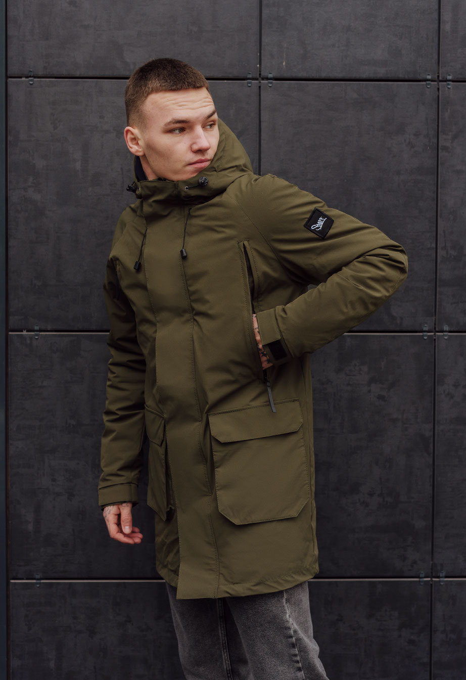 Parka Staff us khaki