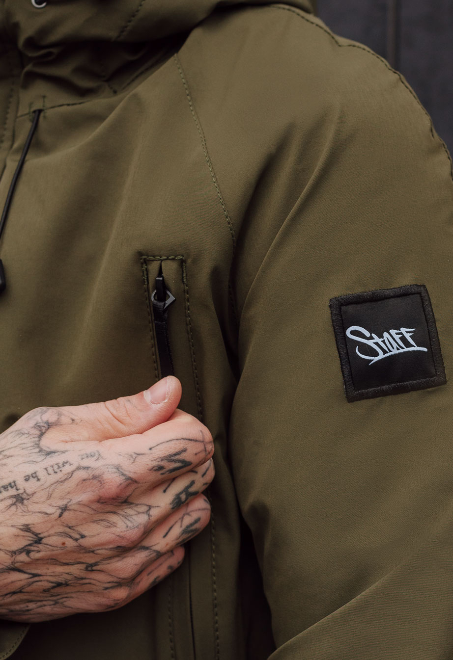 Parka Staff us khaki