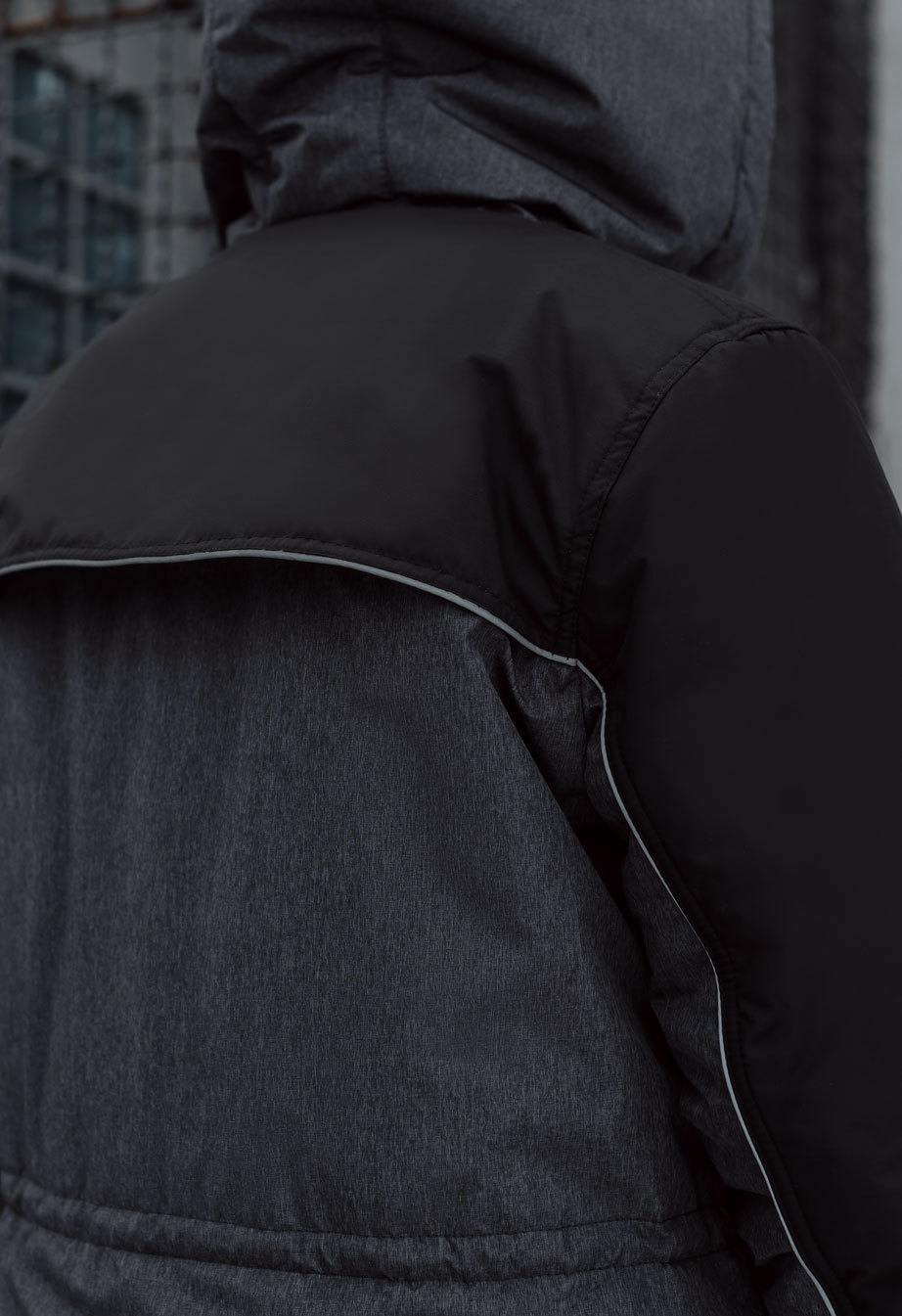 Geacă de iarnă Staff sta graphite & black