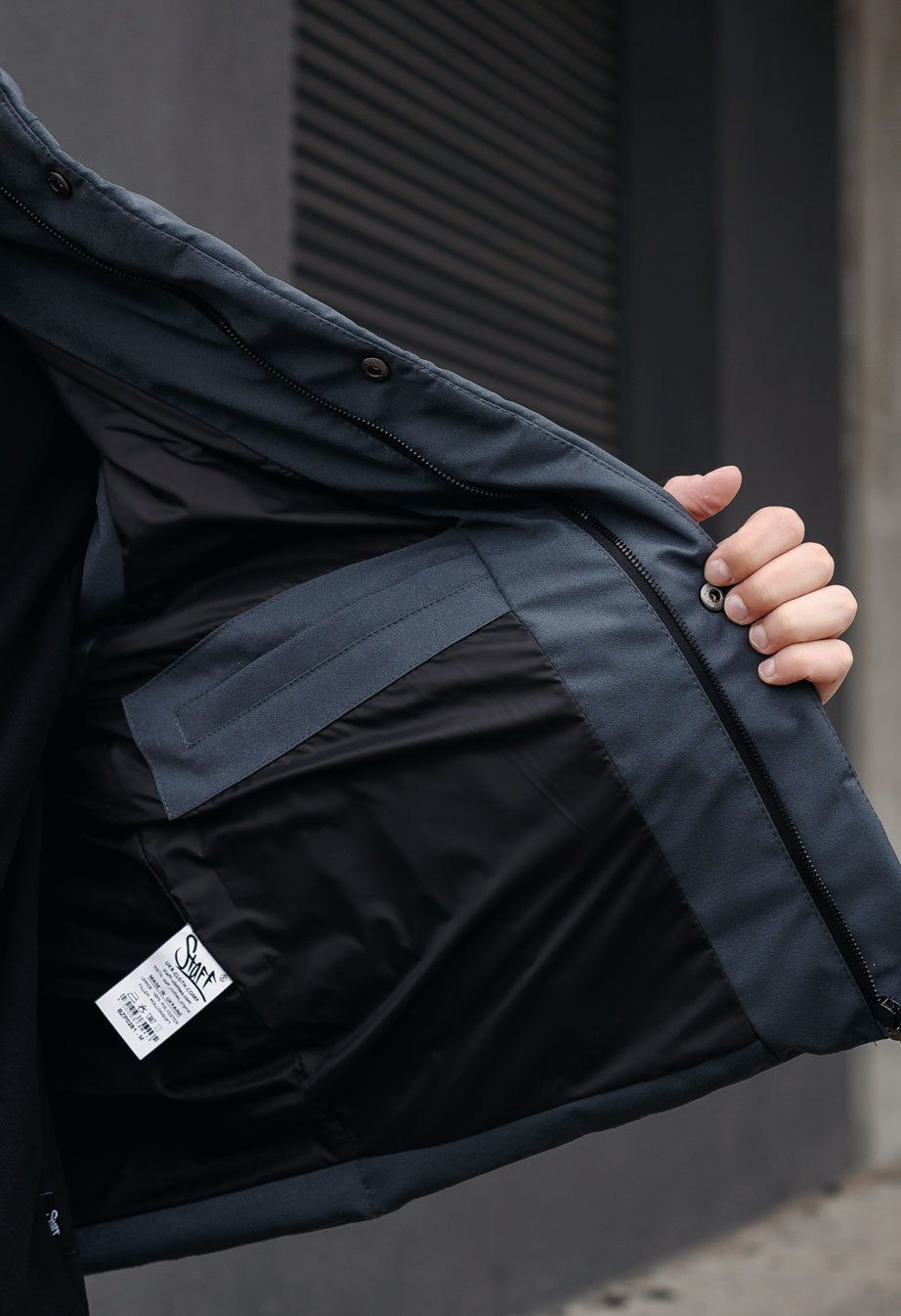 Vestă Staff pro gray blue