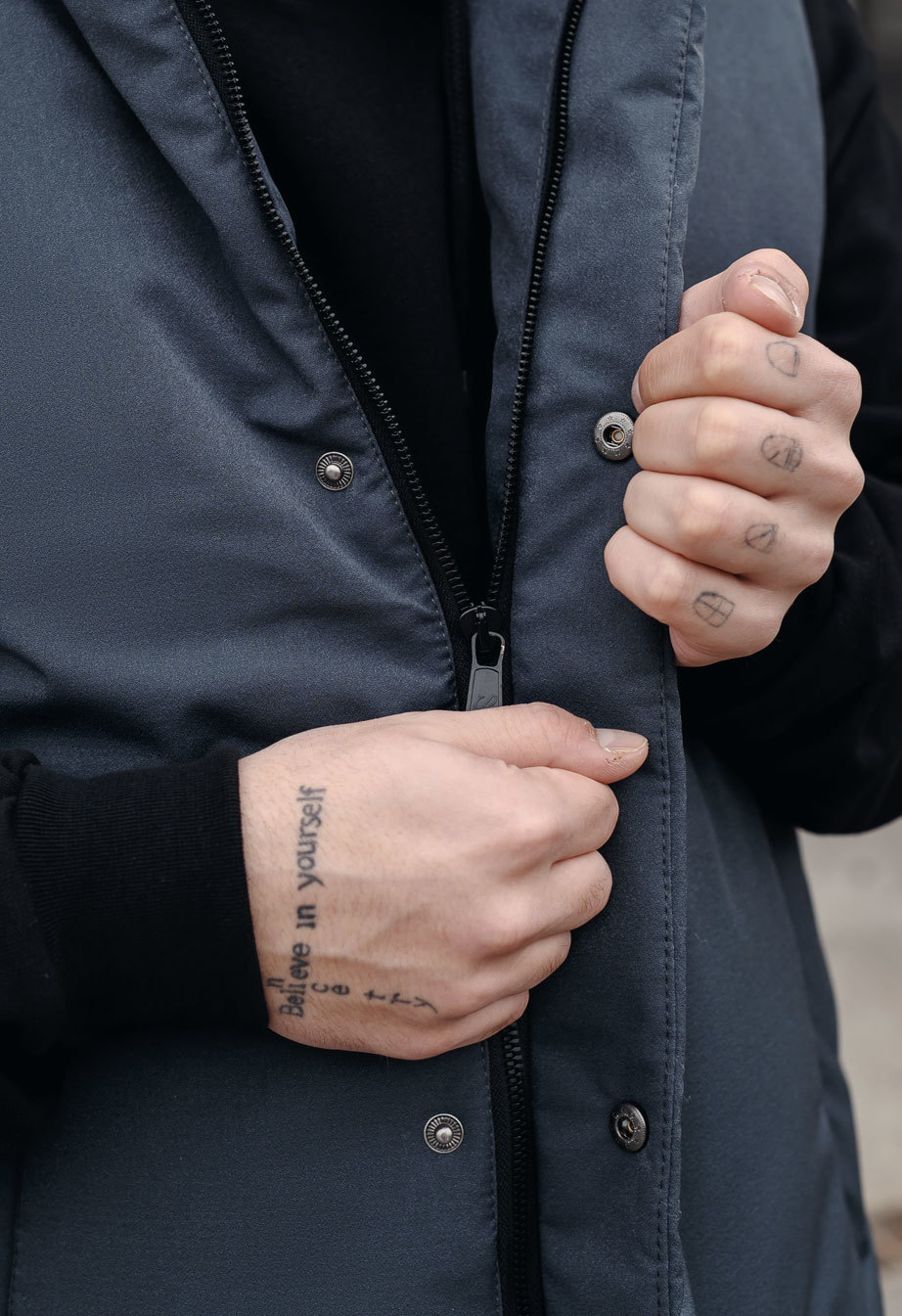 Vestă Staff pro gray blue