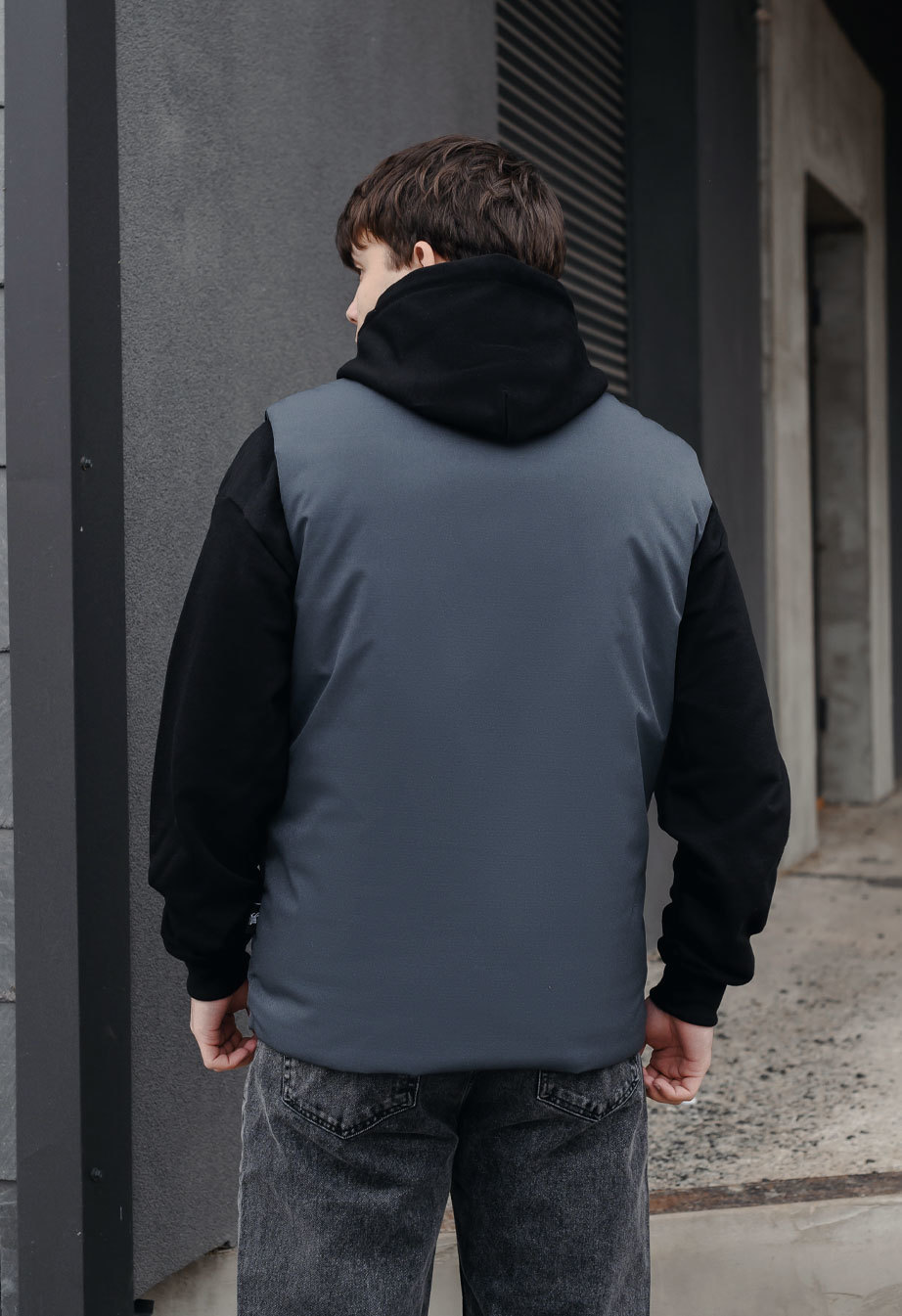 Vestă Staff pro gray blue
