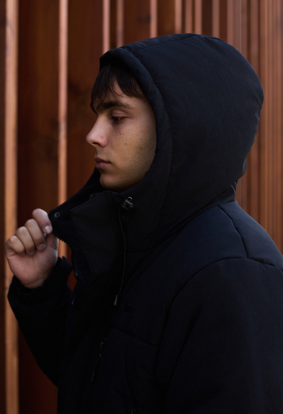 Geacă de iarnă Staff pix black