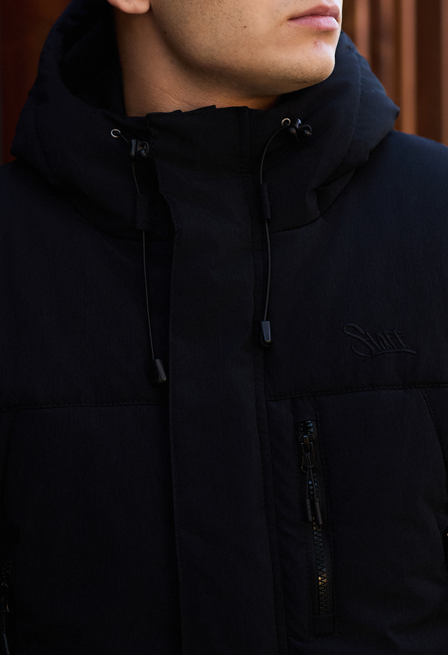 Geacă de iarnă Staff pix black