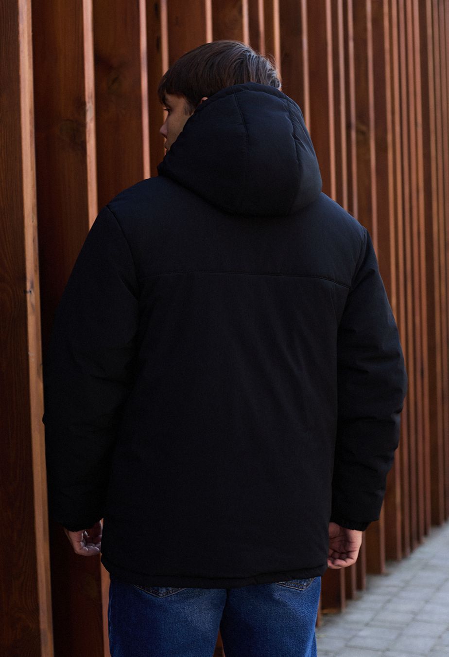 Geacă de iarnă Staff pix black