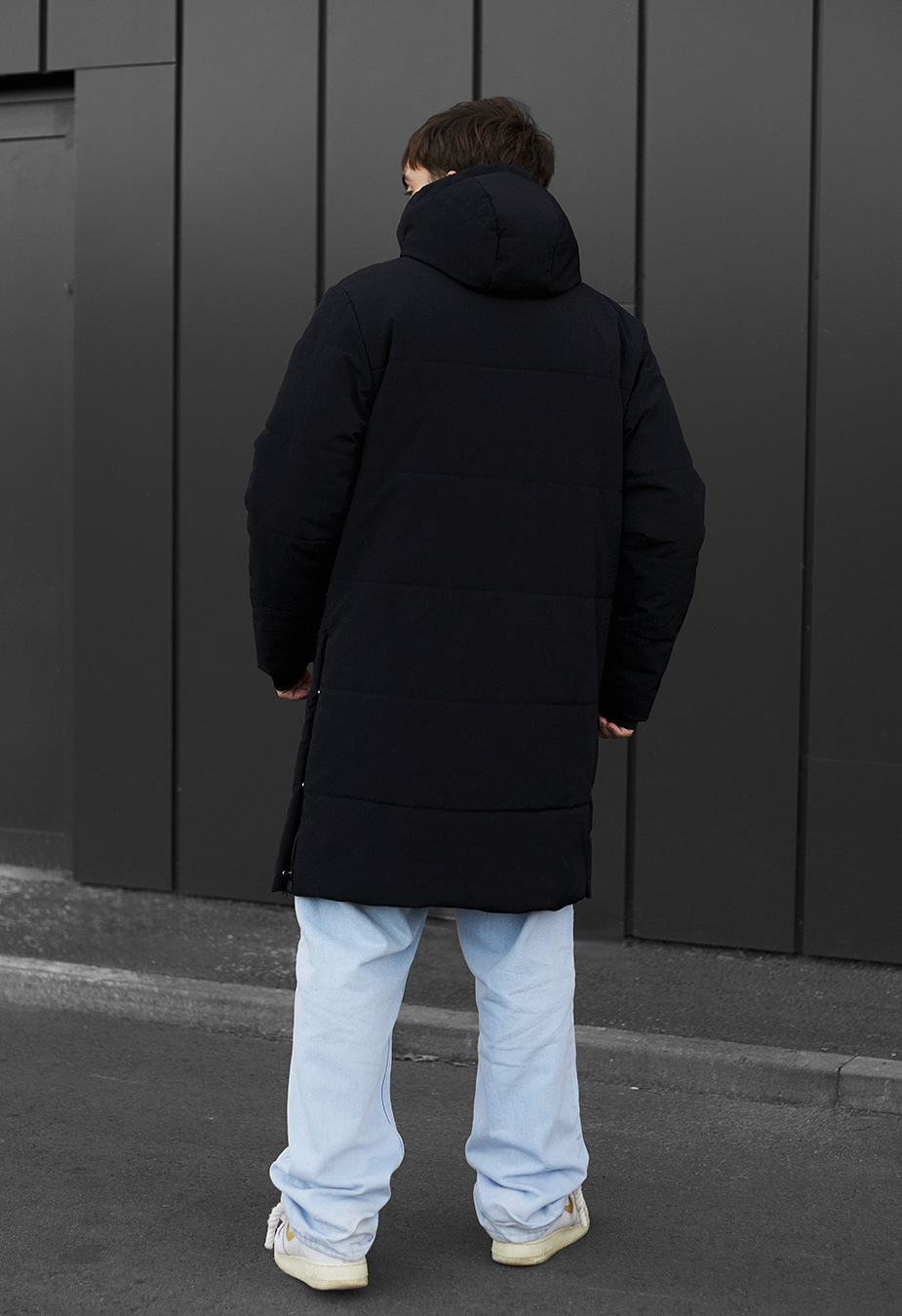 Geacă de iarnă Staff po black