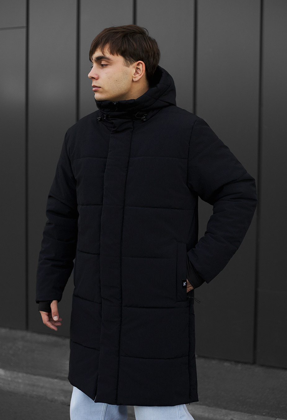 Geacă de iarnă Staff po black