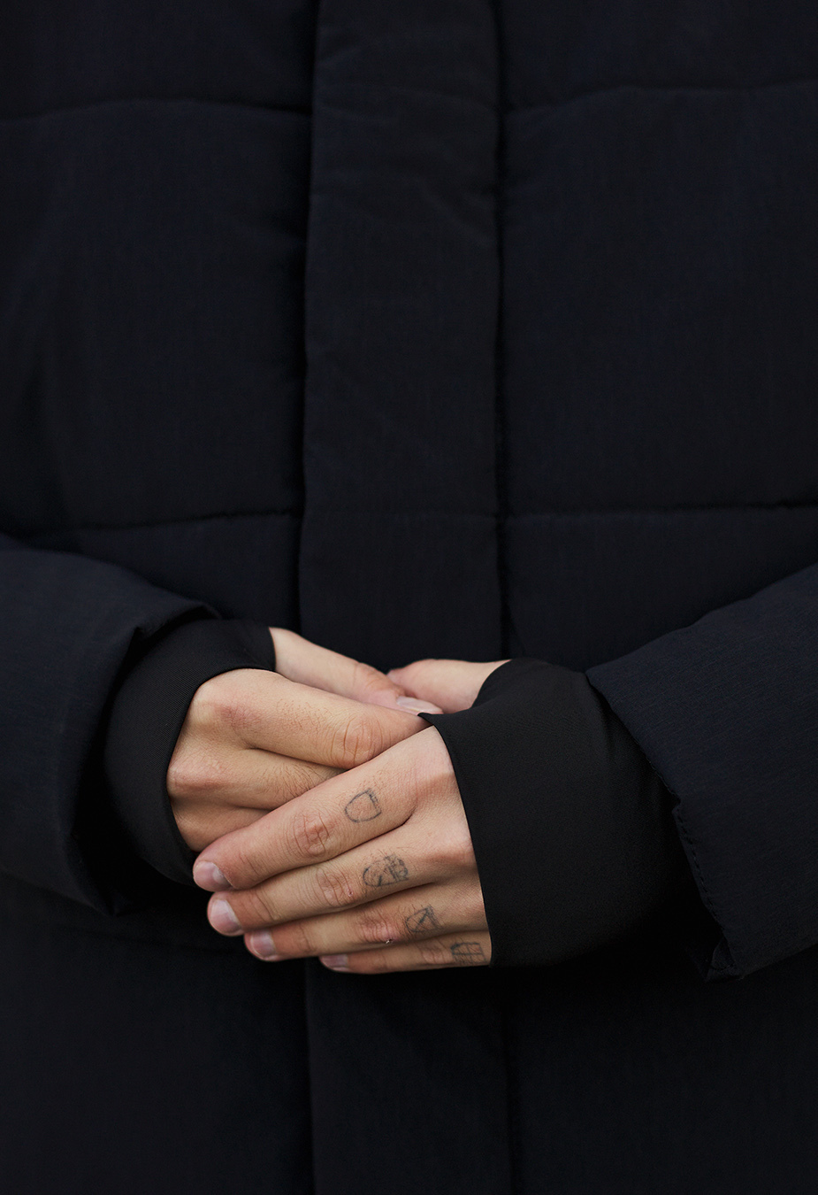 Geacă de iarnă Staff po black