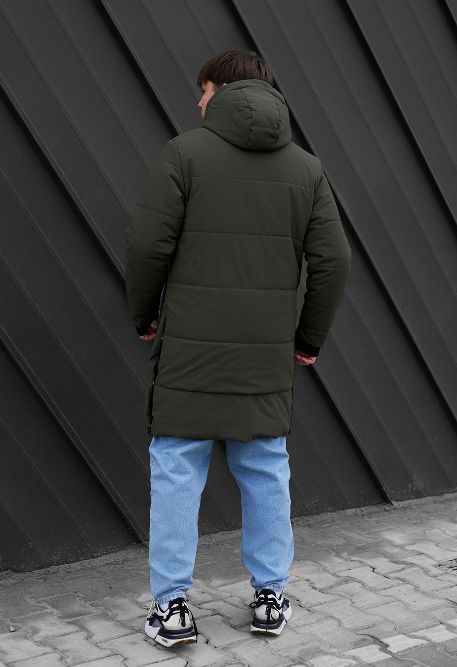 Geacă de iarnă Staff po dark khaki