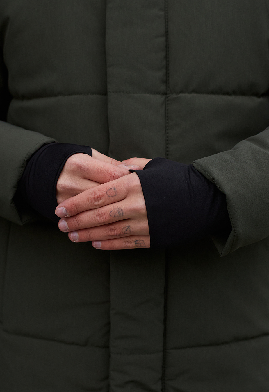 Geacă de iarnă Staff po dark khaki