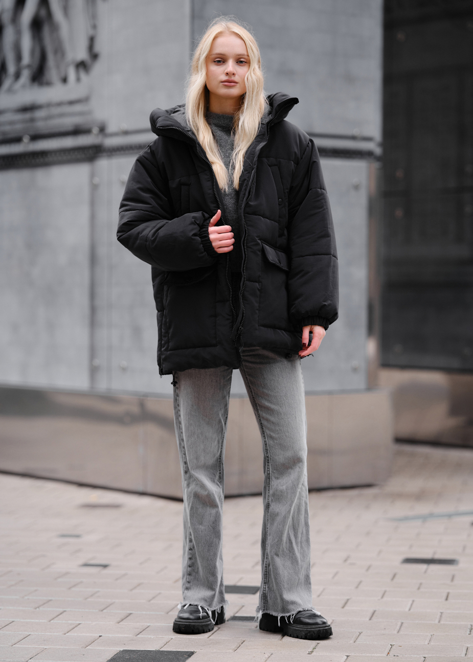 Geacă de iarnă de damă Staff to black