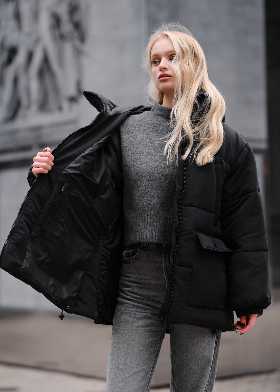 Geacă de iarnă de damă Staff to black