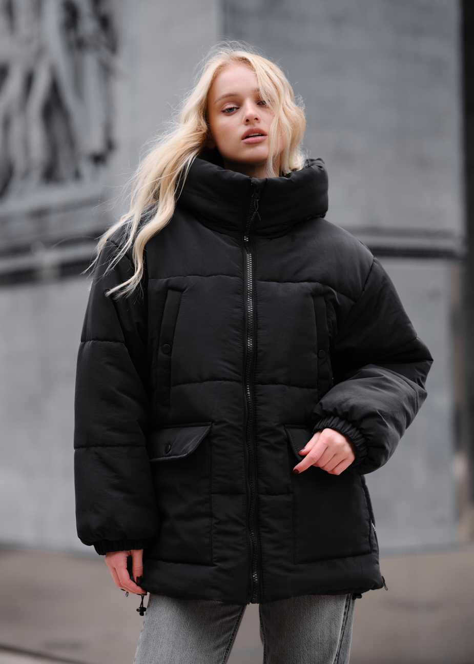 Geacă de iarnă de damă Staff to black