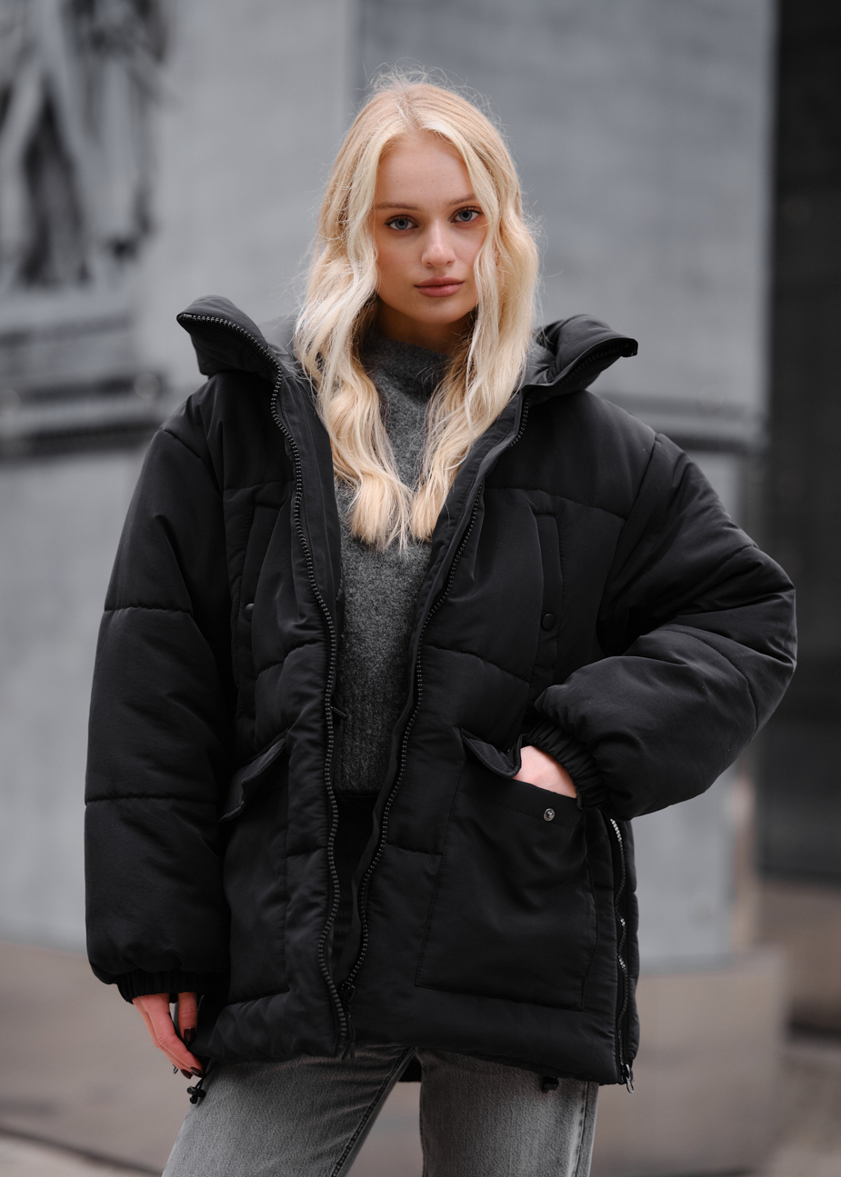 Geacă de iarnă de damă Staff to black