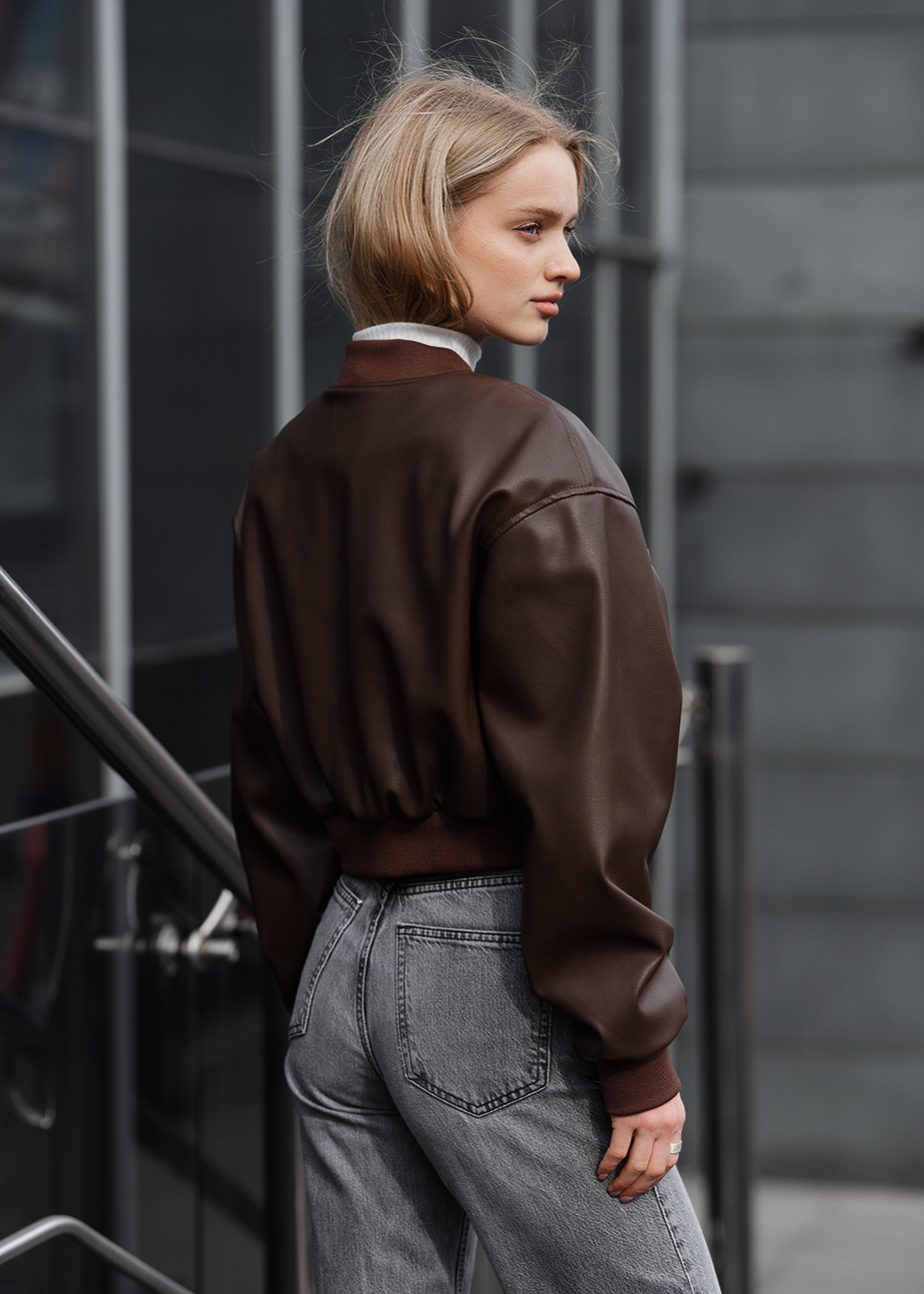  Jachetă bomber de damă Staff do brown