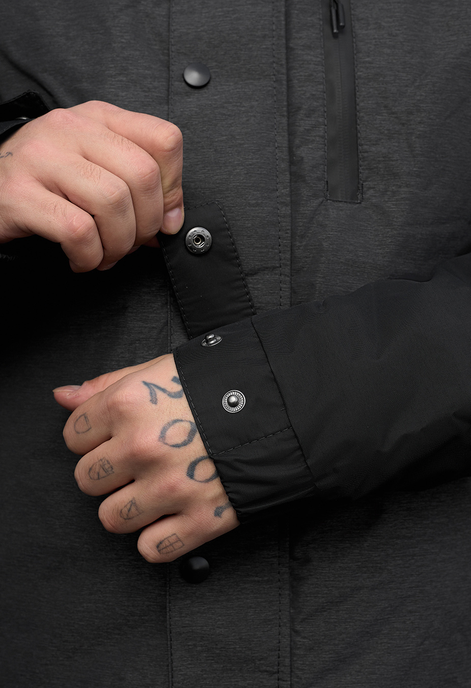 Geacă demi-sezon Staff tul graphite & black