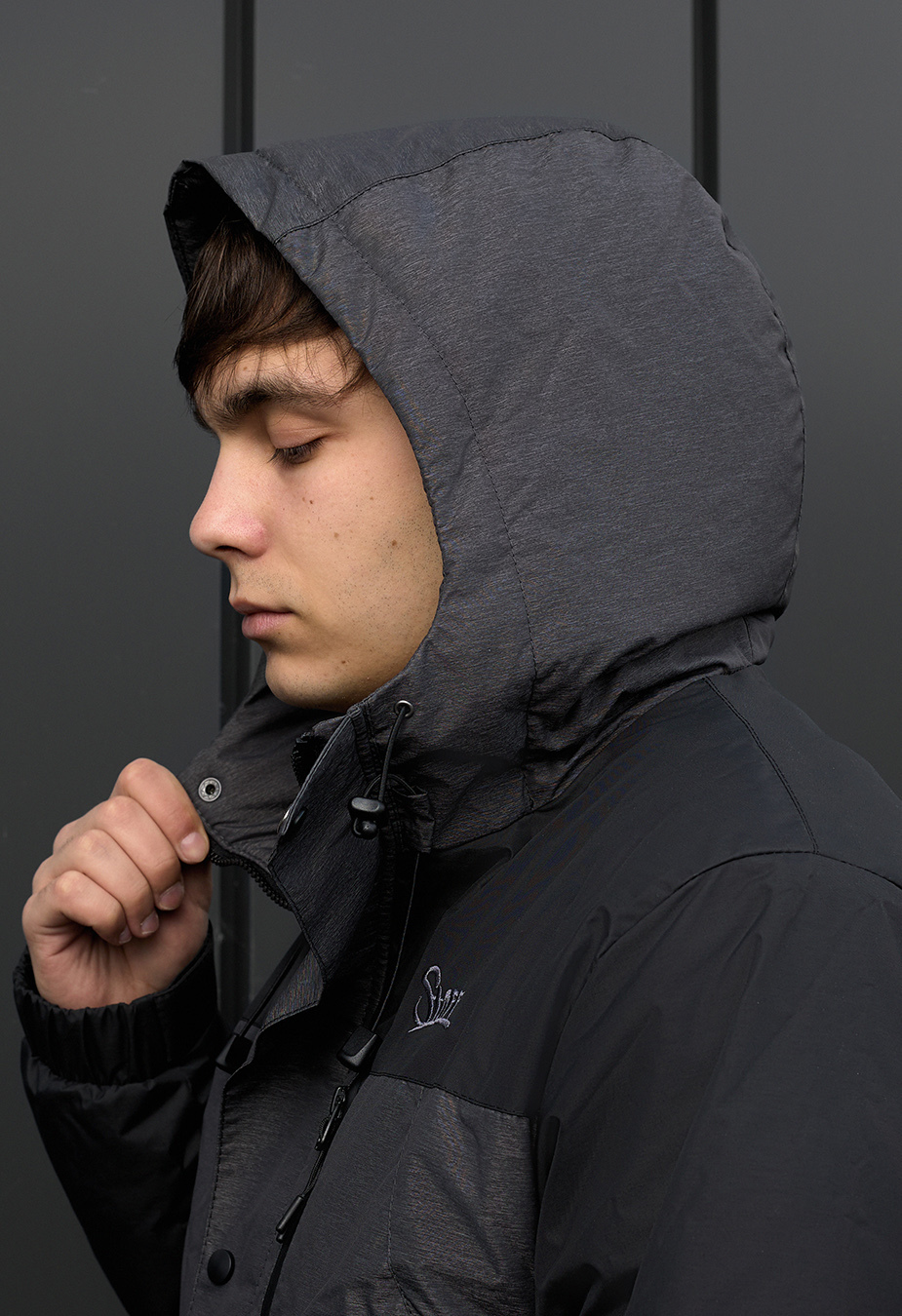Geacă demi-sezon Staff tul graphite & black